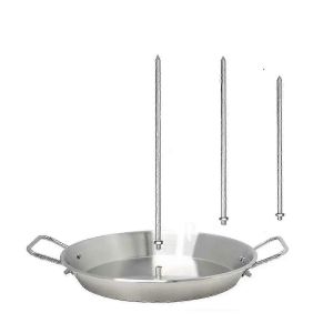 Support de cuisson vertical Gyros Bbq Grillade Accessoire avec 3 pointes amovibles - Neuf
