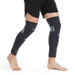 Genouillère De Sport Bleue, Support Antidérapant Pour La Protection Du Ménisque, Ajustement Confortable Pour Le Sport Et Les Activités Quotidiennes, Tailles M/L/Xl - Neuf
