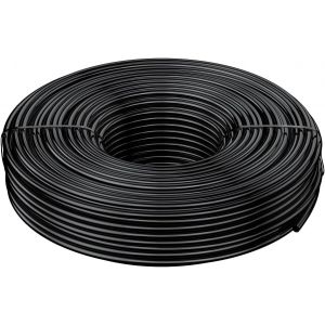 30 M Tubulure d'irrigation goutte à goutte 4-6 mm, pour système d'arrosage, tuyau micro goutte PVC noir, rouleau pour jardin, pièce d'irrigation - Neuf