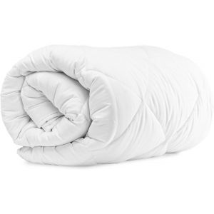 All-Season Blanket 155 X 220 Cm Thick Winter Blanket Anti-Allergic,Extra Warm,Washable,White - Neuf
