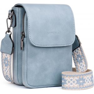 CAUC-Sacs bandouli&egrave;re femme,Petit Sac &agrave; Bandouli&egrave;re,Besace Sacoche Messenger T&eacute;l&eacute;phone Cuir PU Rigide Sac &agrave; Bandouli&egrave;re Femme Portefeuille en Cuir PU avec R&eacute;glables Bandouli&egrave;re - Neuf