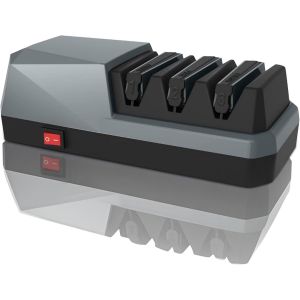Aiguiseur De Couteaux Électrique Professionnel Diamanté Avec 3 Niveaux Et Disque Diamanté,Automatique Pour Tous Les Types De Couteaux - Neuf