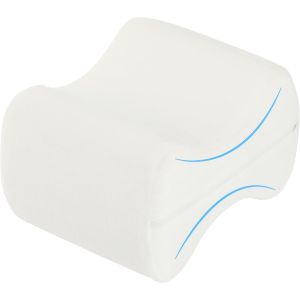 Oreiller Ergonomique De Genoux Pour Dormir Sur Le C&ocirc;t&eacute;, Oreiller Repose-Jambe En Mousse &Agrave; M&eacute;moire De Forme, Cr&egrave;me - Neuf