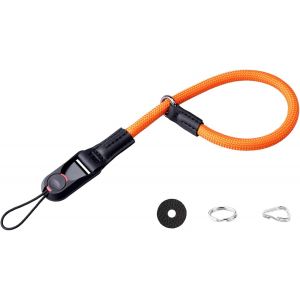 Dragonne à dégagement rapide pour appareil photo reflex numérique sans miroir- Orange - Neuf