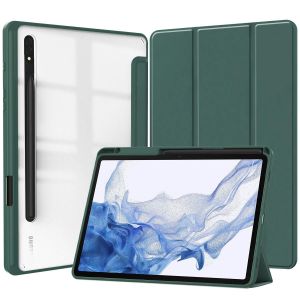Chicslick-Pour Samsung Galaxy Tab S10 S9 Fe 10.9 11 Plus 12.4 Pouces Étui Porte-Crayon Housse De Tablette Pour Tab A9 S9 S8 S7 11 ""Plus 12.4"" Funda,S6 Lite P610 P615,Green[X1153] - Neuf