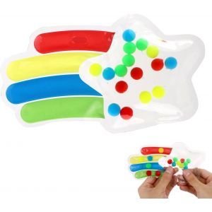 ChenQuanSarl-Jeu De Correspondance Des Couleurs, Jouet Sensoriel De Tri De Couleurs En Forme De M&eacute;t&eacute;ore Jeu De Tri Couleur Montessori Jouet De Motraicit&eacute; Fine Pour Tout-Petits Enfants D'&Acirc;ge Pr&eacute;scolai - Neuf