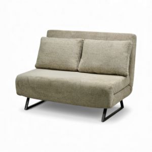 Canap&eacute; Convertible d&eacute;pliable - Nami beige - Neuf