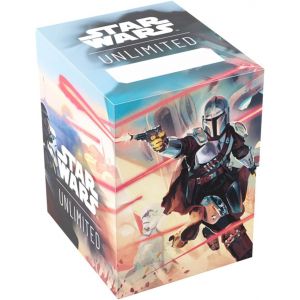 Sansh-Star Wars Unlimited Caisse Souple U2013 Boîte De Jeu Durable Imprimée En Couleur Et Sous Licence Officielle, Peut Contenir 60 Cartes À Double Manches, Parfaite Pour Les Jcc Et Lcg, Motif - Neuf