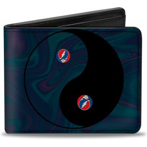 Portefeuille Deux Volets Pour Homme Grateful Dead Space Your Face Yin Yang Multicolore Taille Par D&eacute;faut - Neuf