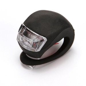 Ensemble D'éclairages Led À Clipser Pour Vélo De Qualité Supérieure - Avant Et Arrière, Silicone Étanche, Fixation Facile, Éclairage De Sécurité Lumineux Pour Les Sorties De Jour Comme De Nuit - Neuf