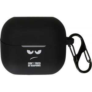 FUIW-Housse Pour &Eacute;couteurs Compatible Avec Samsung Galaxy Buds 3 / Galaxy Buds 3 Pro Coque - Coque De Protection En Silicone - Blanc-Noir-Noir - Neuf