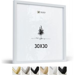 CMWX-® - Cadre photo - A4 21 x 30 cm, aluminium, argenté, lot de 3 - Cadres pour documents, certificats, diplômes avec plastification - Montage mural ou sur table - Neuf