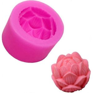 Moule À Bougie En Silicone 3d Moules En Silicone Moule À Savon Fait Maison Moule À Bougie Bricolage Pour La Fabrication De Bougies Craft So - Neuf