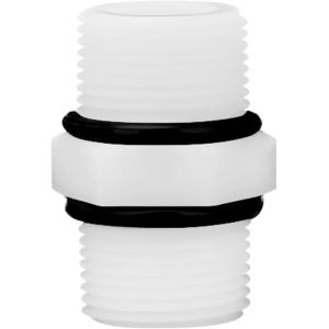 KALANKA-1 Pièces Raccord de Filtre à Eau, Raccord Tuyau à Filetage Mâle 3/4"" to Filetage Mâle 3/4"", pour Filtre À Eau Osmose Inverse - Neuf