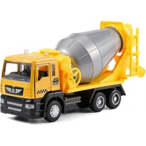 Toy Crane Metal Cars Construction Truck With Light And Sound Pull Back Vehicles Toy Trucks For Kid Children Gift ft-Style 3 - Neuf