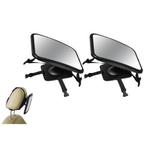 2 r&eacute;troviseurs r&eacute;glables pour si&egrave;ge arri&egrave;re de voiture b&eacute;b&eacute;, pour la surveillance de la vue arri&egrave;re - Neuf