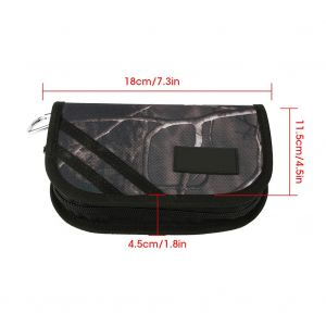 Sac De Rangement Pour Leurres De Peche, Resistant A L'eau Et Durable (Couleur Camouflage) - Neuf
