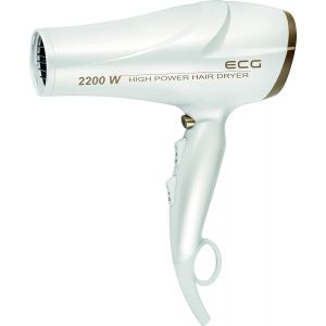 S&egrave;che Cheveux 2 Niveaux De Puissance 3 Temp&eacute;ratures Ionisation Indicateur Led Protection Contre La Surchauffe Haute Performance Blanc Or - Vv 2200 - Neuf