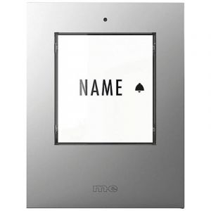 41302 Sonnette Sans Fil Emetteur &eacute;clair&eacute;e, Avec Porte-nom - M-e Modern-electronics - Neuf