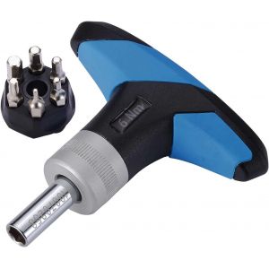 SUBZONAL-Cycling Cl&eacute; dynamom&eacute;trique TorqueFix pour v&eacute;lo 6 Nm avec cl&eacute; Allen 2, 3, 4, 5, 6 et Torx T25 BTL-119, Noir - Neuf