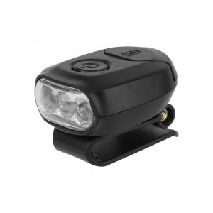 Lampe Frontale A 3 Led A Clipser Sur Le Bord Du Chapeau, Ideale Pour La Peche Et Le Camping - Neuf