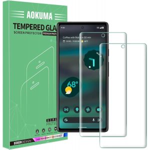 Google Pixel 7a/6a Verre Tremp&eacute;, [Lot De 2] Verre Tremp&eacute; Google Pixel 7a/6a [0.26mm] [Extr&ecirc;mement R&eacute;sistant Aux Rayures] [Haute D&eacute;finition][Facile &Agrave; Installer] Protections D'&eacute;cran - Neuf