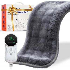 Coussin Chauffant Electrique,Couverture Chauffante Arr&ecirc;t Automatique,Chauffage Rapide, Lavable en Machine,Coussin Chauffant Dos Cervicales Lombaire 40 * 76 - Neuf