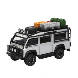 1/32 Realistic Portable Simulation Toy Car Model for Children Boys Collector silver-argent - Neuf