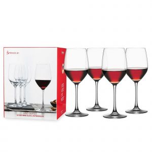Verres &Agrave; Vin Rouge Lot De 4, Clair, Sans Plomb Cristal Verres Pour La D&eacute;gustation Du Vin Et De Servir - Neuf
