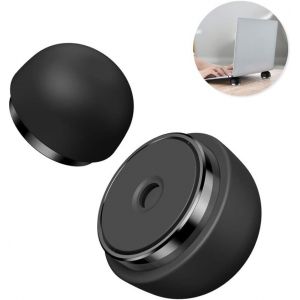 Coussin De Refroidissement Ergonomique Pour Ordinateur Portable,Petite Boule De Refroidissement Magn&eacute;tique Invisible Pour Ordinateur Portable Macbook Air Pro,Tablette De Surface (Noir) - Neuf