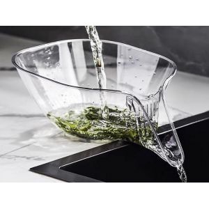 Paniers &Eacute;gouttoirs De Cuisine Avec Entonnoir - Lot De 2 - Neuf