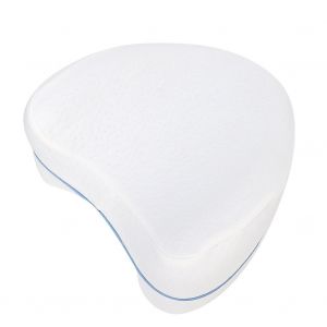 Oreiller de jambe en forme de cour respirant, soulagement de la pression et de la fatigue, soutien du genou - Neuf