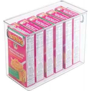 Idesign R&eacute;cipient De Rangement Idesign Pour R&eacute;frig&eacute;rateur, Cong&eacute;lateur Et Garde-Manger U2014 Corbeille De Rangement Pour Cuisine U2014 Tr&egrave;s Grande, Transparente[APP8811433] - Neuf