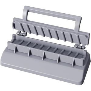 Ulteronixshop-Presse &agrave; kebab en plastique gris, presse manuelle pour machine &agrave; kebab, machine &agrave; brochettes - Neuf