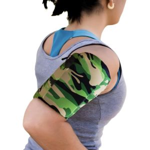 Kal-Support De Téléphone Pour La Course À Pied Extensible - Taille S - Brassard De Téléphone Jusqu'à 8 Pouces De Circonférence De Bras - Brassard De Sport - Camouflage - Neuf