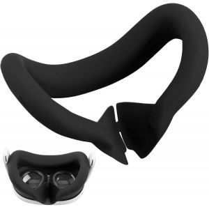 Kalsw-Masque Pour Les Yeux En Silicone Pour Meta Quest 3,Vr R&eacute;sistant &Agrave; La Transpiration Et &Agrave; La Lumi&egrave;re,Compatible Avec Meta Quest 3,Accessoires Pour Quest 3,Aide &Agrave; Profiter De La R&eacute;alit&eacute; Virtuelle - Neuf