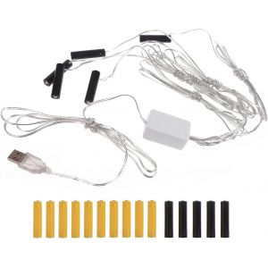KGABERY-Éliminateur De Piles Aa/Aaa 4.5V Et 3V,Accessoire De Transformateur Pour Bougies Électroniques,Jouets Et Lumières Électriques (Aaa 5In1) - Neuf