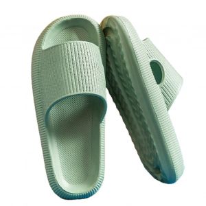 Été Diapositives Pantoufles Plate-Forme Sandales De Plage Pantoufles Unisexe Séchage Rapide-38-39-Vert - Neuf