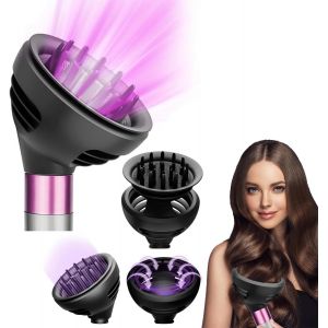 Compatible Accessoires Et Embouts Pour Diffuseur Wave & Curl Du Dyson Airwrap, Compatible Hs01 Hs05 Hs08, Accessoire &Agrave; Double Mode D&ocirc;me & Diffus&eacute;, Embout Pour Dyson Airwrap - Neuf