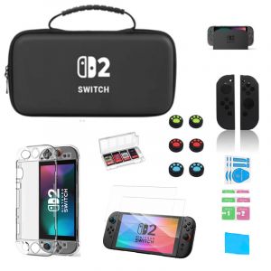 &Eacute;tui premium pour Nintendo Switch 2 et sac de rangement pour accessoires - Neuf