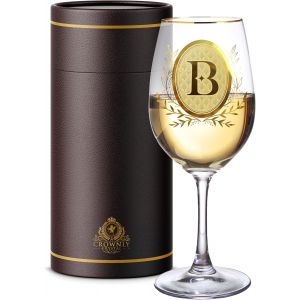 Ytfhg-® Cadeau Femme Verre A Vin Personnalisée Anniversaire Noël Meilleure Amie Amoureux Petit Cadeau Original (B) - Neuf