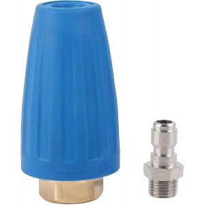 Buse rotative pivotante haute pression 3000 PSI, accessoires pour pistolet de nettoyage haute pression, filetage 1/4 pouce - Neuf