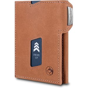 asas-Portefeuille Fin « Ludvig » I 7 Cartes Mini Portefeuille Pour Homme Avec Compartiment À Monnaie,Bloqueur Rfid,Petit Portefeuille Pour Homme Et Femme,Petit Porte-Monnaie Pour Homme,Petit - Neuf