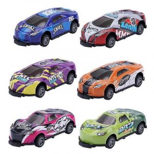5-16PCS Children Stunt Toy Car Alloy Pull Back Car Ejection Jumping Stunt Car 360 Flip Dump Car Toy Children Birthday Gift-6 pièces aléatoires - Neuf