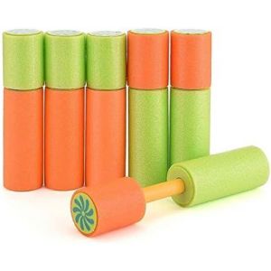 Pistolet À Eau, Super Soaker Mousse Pistolet À Eau Longue Distance Blaster Shooter Pompe Pour Les Enfants D'été (6pcs) - Neuf