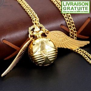 Montre Gousset Harry Potter Quidditch Vif D'Or (R&eacute;f 1) - Neuf
