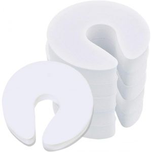 6pcs Bloque Porte Bébé Securite Placard Enfant(Blanc), Protection Bloque Securite Enfants, Doigts Anti-Pincement Bloc Porte Securite Fenetre Bebe Bloque-Porte Foam, Stop-Porte Mousse Porte Protection - Neuf