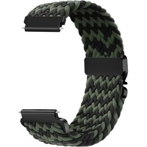 Kalanka-Nylon Bracelet Montre Tressé 18mm 20mm 22mm, Élastique De Remplacement À Dégagement Rapide Pour Femmes Et Hommes - Neuf