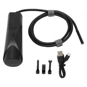 Endoscope WiFi 5,5 mm, etanche IP67, HD 1080p, pour android et iOS, cable, pour l'inspection des machines industrielles, 3 m/118,11 pouces - Neuf