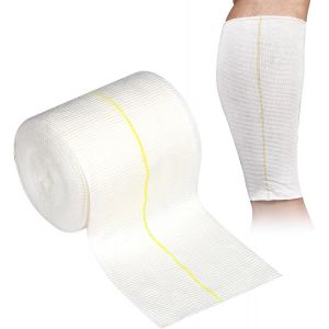 Lbgwp60-Bandage Élastique Tubulaire 10,75 Cm X 5 M Bandage De Compression 2 Voies Stretch Bandage De Fixation Pour Les Grands Genoux - Neuf